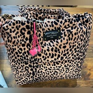 Betsey Johnson Wild Leopard Tote